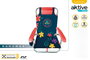 Color Baby Silla de Playa Plegable con Cojín, Aluminio, 63x57x83 cm