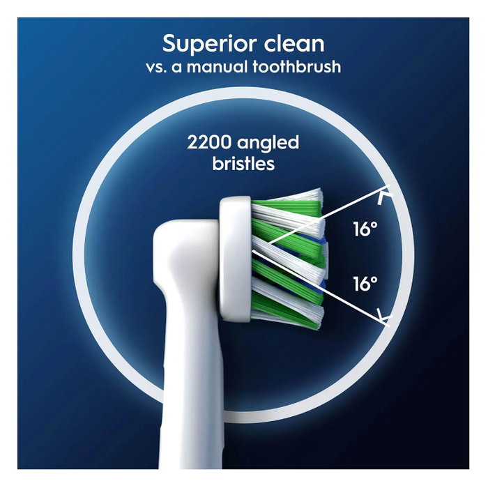 Oral-B Pro CrossAction 12 unidades, Blanco