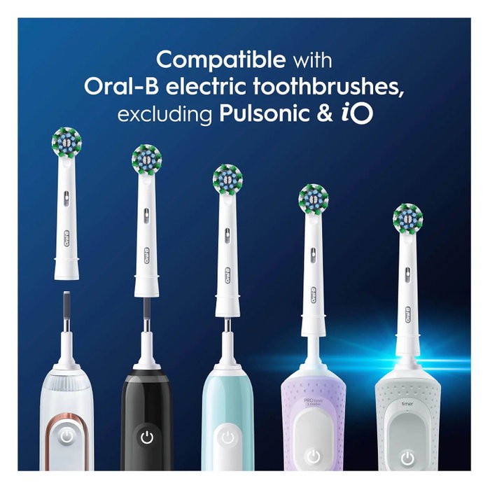 Oral-B Pro CrossAction 12 unidades, Blanco