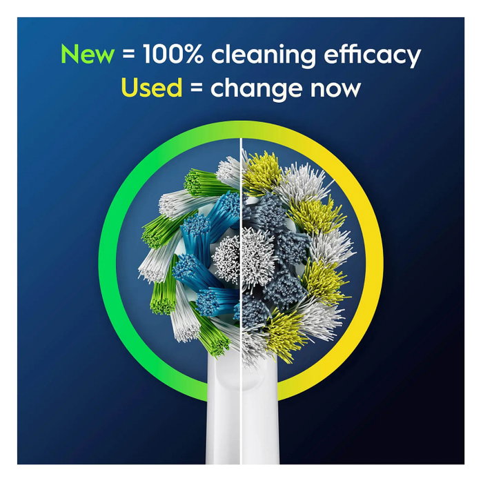 Oral-B Pro CrossAction 12 unidades, Blanco