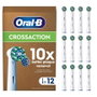 Oral-B Pro CrossAction Cabezales de Repuesto 12 Unidades Blanco
