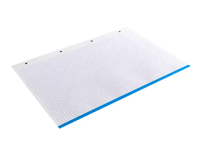 Liderpapel Recambio A4 100 Hojas 100gr Cuadro 5mm 4 Taladros Bandas 5 Colores