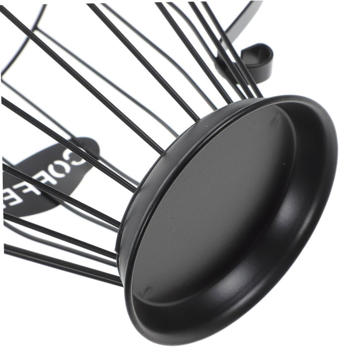 Quttin Organizador Metal para Cápsulas de Café y Tazas