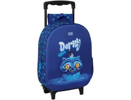 Safta Mochila Trolley 3D K-Pop Demon Hunters Derpy con Ruedas