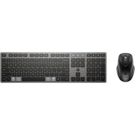 HP 720 Combo de Teclado y Ratón Inalámbricos Recargables Multidispositivo Negro