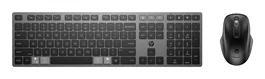 HP 720 Combinación de Teclado y Ratón Inalámbricos Recargables Multidispositivo Negro