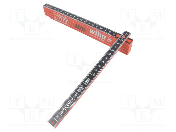 Wiha Regla plegable Longlife Plus Composite 2 m métrica Wiha Regla plegable Longlife Plus Composite 2 m métrica