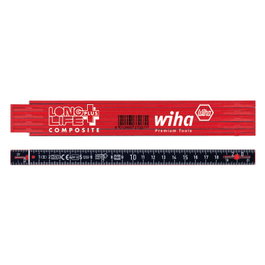 Wiha Longlife Plus Composite Regla Plegable 2 m Métrico