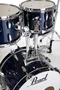 Pearl Kit Batería Roadshow 1812B/1007T/1208T/1410F + 1305Sherrajes, Sillín & 2 Platos Solar - Royal Blue Metallic Pearl