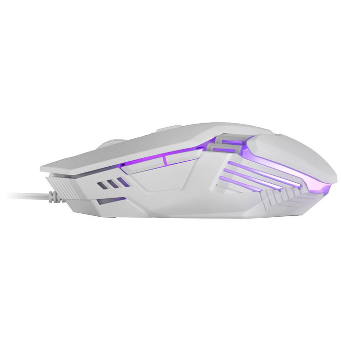 Mars Gaming MM024W Ratón Gaming RGB Blanco 4000 DPI Mars Gaming MM024W Ratón Gaming RGB Blanco 4000 DPI