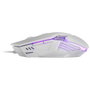 Mars Gaming MM024W Ratón Gaming RGB Blanco 4000 DPI