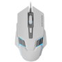 Mars Gaming MM024W Ratón Gaming RGB Blanco 4000 DPI