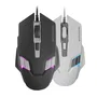 Mars Gaming MM024 Ratón Gaming RGB de 4000 DPI con 6 Botones Mecánicos Huano, Blanco, para Diestros, USB, On-The-Fly, Sensor Óptico, Cable 1.5m