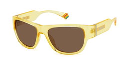 Polaroid PLD-6197-S-40G Gafas de sol unisex con cristal marrón
