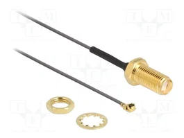 DeLOCK 88418 Cable de antena I-PEX M a SMA hembra, 0,5 m