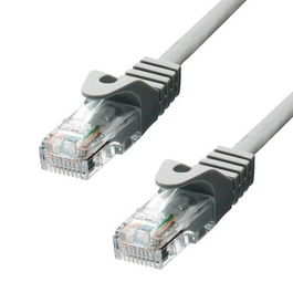 ProXtend Cable Ethernet CAT5e U/UTP Cobre PVC Gris 10 Metros