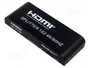QOLTEC Divisor HDMI 2.0 Negro