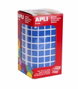 Apli Gomets Cuadrados 10mm Azul Rollo de 6.372 Unidades