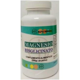 ALFA HERBAL Magnesio Bisglicinato Polvo 200 g