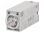 OMRON H3YN Relé de tiempo 24VDC 4PDT
