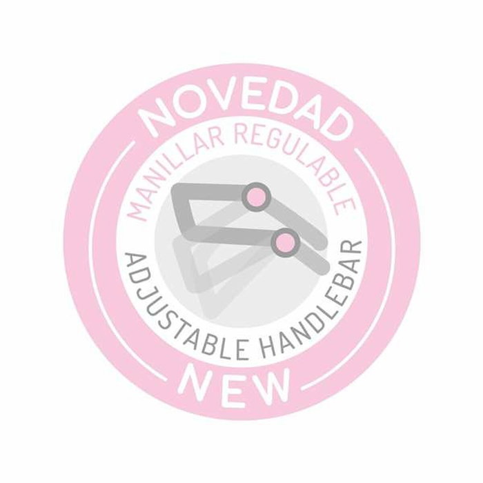 Decuevas Coche de muñeca Sophie plegable con sombrilla y bolso