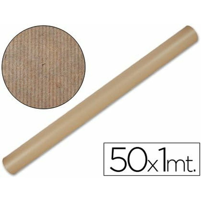 Liderpapel Papel Kraft Marrón Rollo 50x1 m Liderpapel Papel Kraft Marrón Rollo 50x1 m