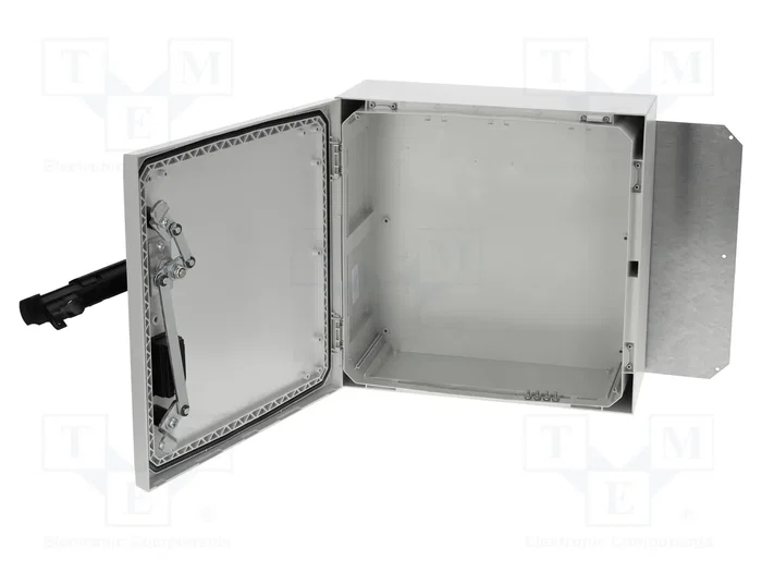 FIBOX Carcasa de pared ARCA 505021S en policarbonato gris