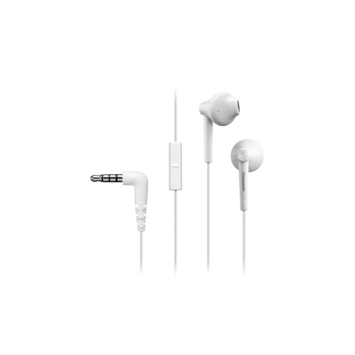 Panasonic RP-TCM55 Auriculares Intrauditivos con Micrófono - Blanco