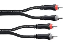 Cordial Cable De Audio Dual Rca/Rca 1 M