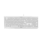 Cherry KC1000 Teclado alámbrico USB QWERTZ Alemán de tamaño completo, gris para oficina. Compatible con PC/Servidor