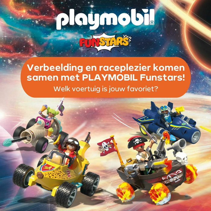 Playmobil FunStars Racing Avión Espacial 71719