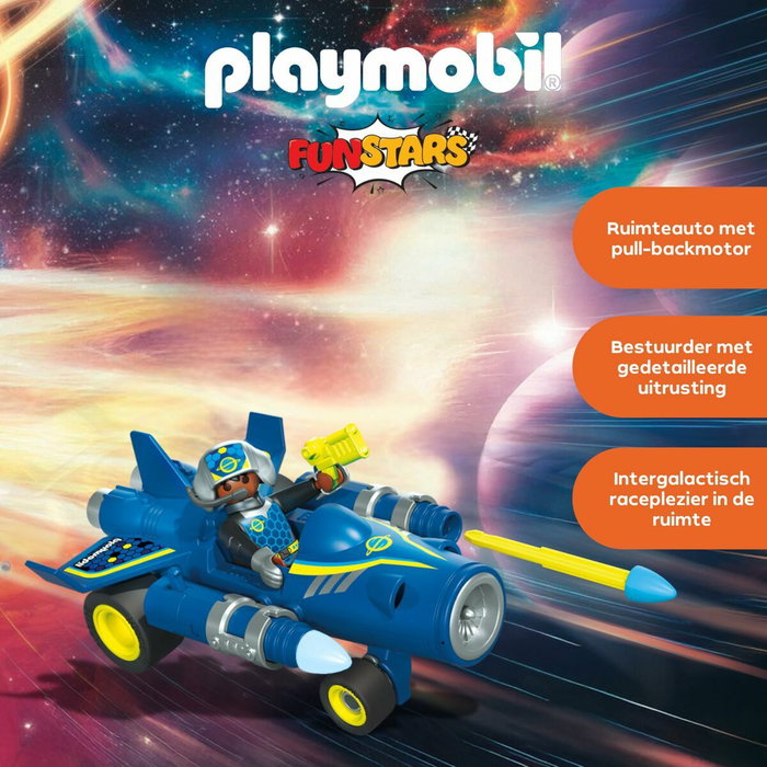 Playmobil FunStars Racing Avión Espacial 71719