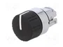SCHNEIDER ELECTRIC Interruptor rotativo Harmony XB4 de 22mm, 1 posición estable, negro