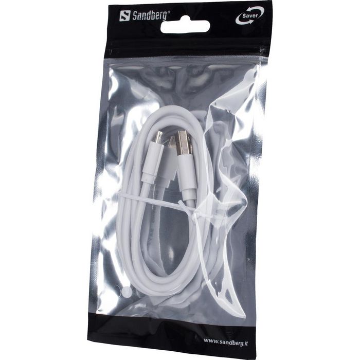 Sandberg Cable MicroUSB Sync/Charge 1m para Sincronizar y Cargar Sandberg Cable MicroUSB Sync/Charge 1m para Sincronizar y Cargar