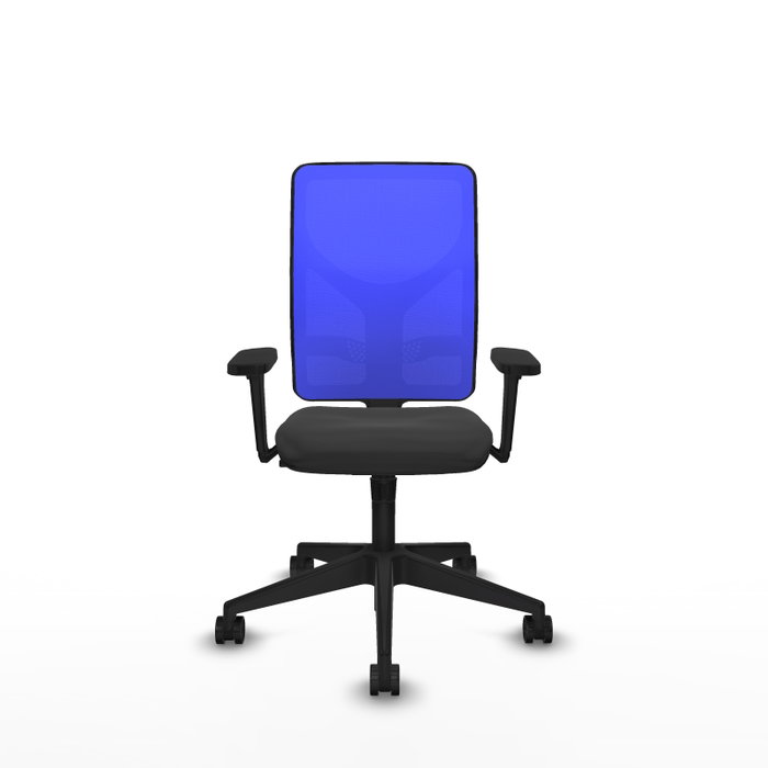 PIQUERAS Y CRESPO Silla de oficina Motilla con Mecanismo Sincro, Gris oscuro y Azul PIQUERAS Y CRESPO Silla de oficina Motilla con Mecanismo Sincro, Gris oscuro y Azul