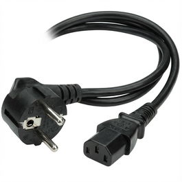 ROLINE Cable de Alimentación para Portátil, 3 Polos, Negro, 0.8 m