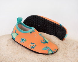 KioKids Happy Summer Zapatos Acuáticos Infantiles Naranja Cocodrilos Talla Eur 26