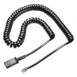 Poly Cable de audio M22 a QD (Quick Disconnect) Negro para auriculares EncorePro - Conexión rápida y calidad profesional