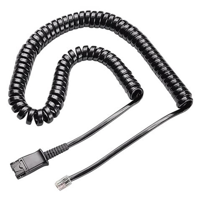 Poly Cable de Audio M22 a QD (Quick Disconnect) para Auriculares EncorePro - Conector Negro Poly Cable de Audio M22 a QD (Quick Disconnect) para Auriculares EncorePro - Conector Negro