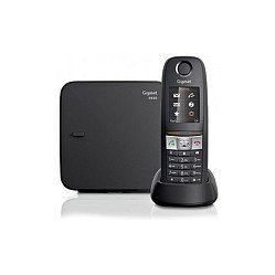 Gigaset E630 Teléfono DECT con Altavoz, Identificador de Llamadas y Conexión Inalámbrica, Color Negro