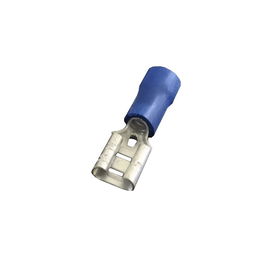 Lermer Terminal preaislado hembra 6,3 mm, blister 50 uds