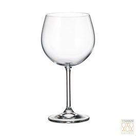 Crystalite Bohemia Gastro-Colibri Copa 570 ml con Titanio Crystalite, Altura 206 mm, Pack de 6 Unidades