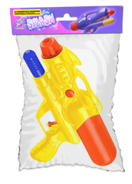 Marbueno Pistola de Agua Plastico Presion de Aire Color Amarillo 27,6x15 cm Jardin, Piscina y Playa MARBUENO SUMMER 10133AM
