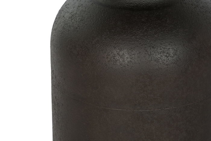 DKD Home Decor Mesita Auxiliar Abeto y Metal Negro