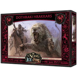 CMON CHYF: Dothraki Hrakkars Pack de Expansión - Juego de Miniaturas Canción de Hielo y Fuego, Miniaturas y Cartas en Español, Edad 14+