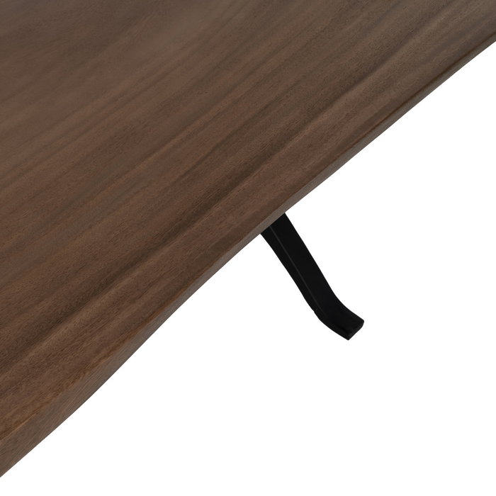 Mesa Comedor Madera-Metal Salón 300 X 90 X 77 cm