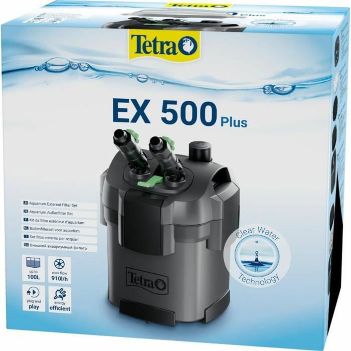 Tetra EX 500 plus Filtro externo para acuarios de hasta 100 L Tetra EX 500 plus Filtro externo para acuarios de hasta 100 L