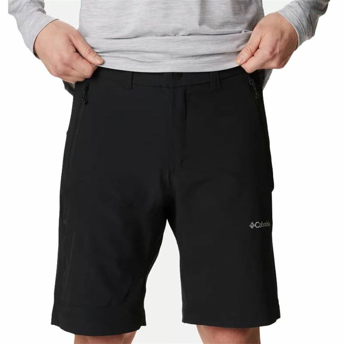 Pantalón Corto Deportivo Columbia Silver Ridge Montaña Negro