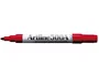 Artline EK-500 Rotulador para Pizarra Blanca Punta Redonda 2 mm Recargable Tinta Antisedo Color Rojo