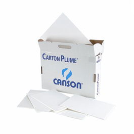 Carton Pluma Canson Blanco 3 Mm 29,7X42 Cm (A3) (Set de 28)